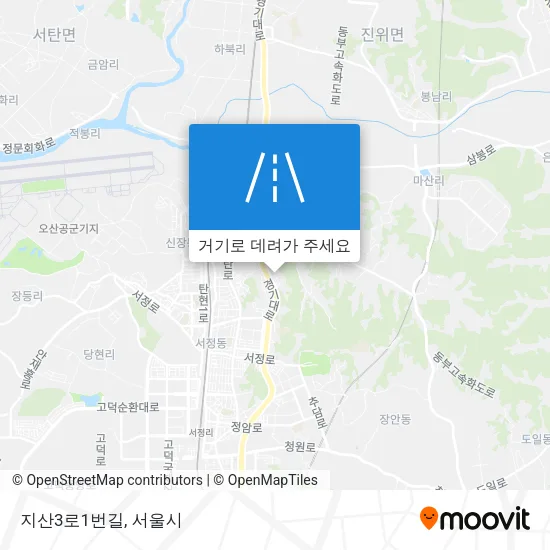 지산3로1번길 지도