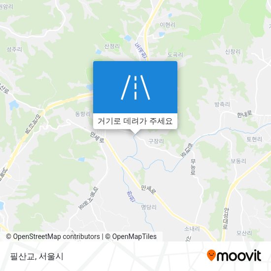 필산교 지도