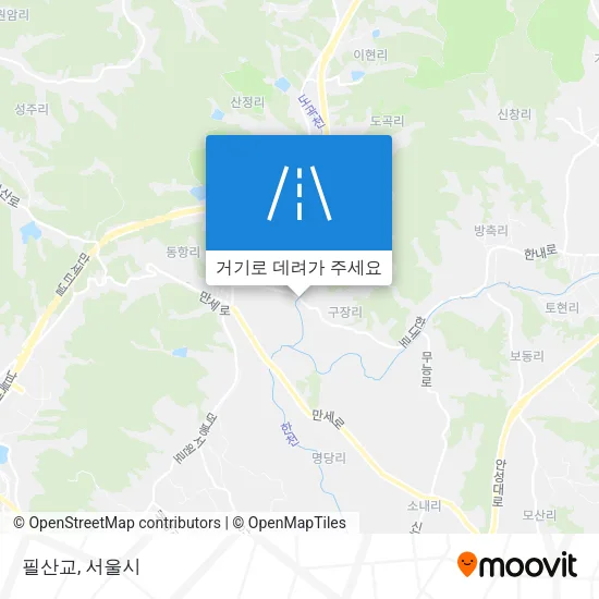 필산교 지도