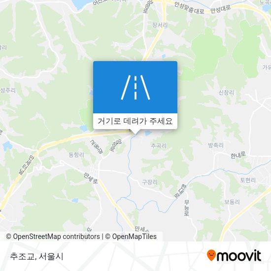 추조교 지도