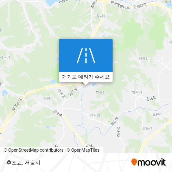 추조교 지도