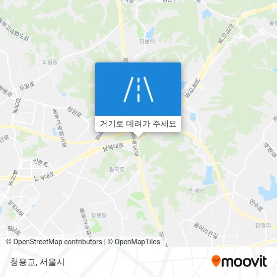 청용교 지도