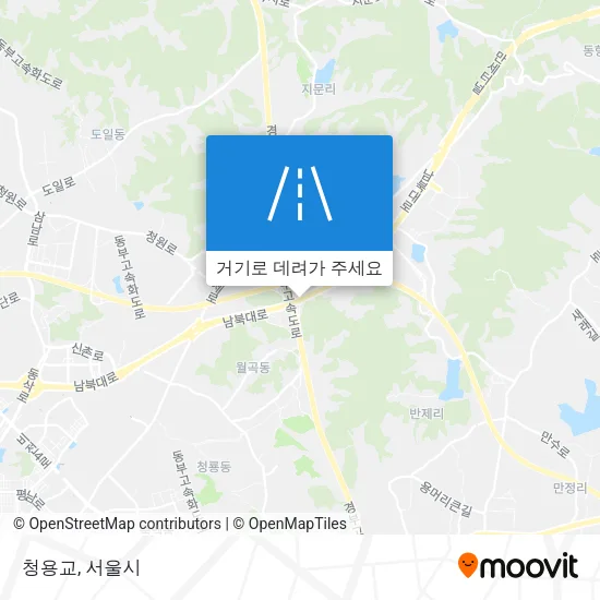 청용교 지도