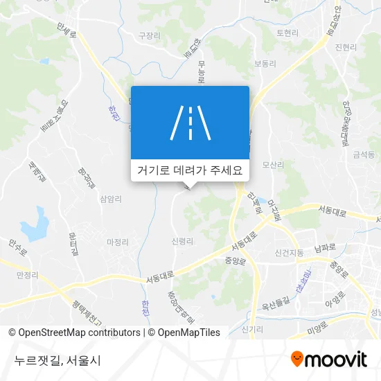 누르잿길 지도
