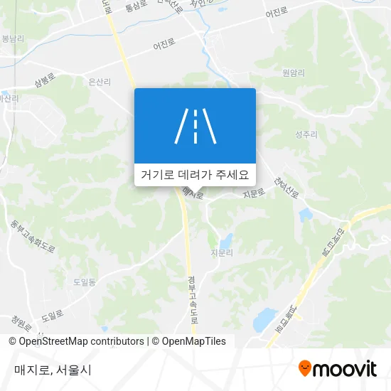 매지로 지도