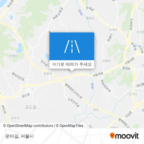 문터길 지도