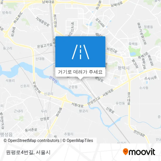 원평로4번길 지도