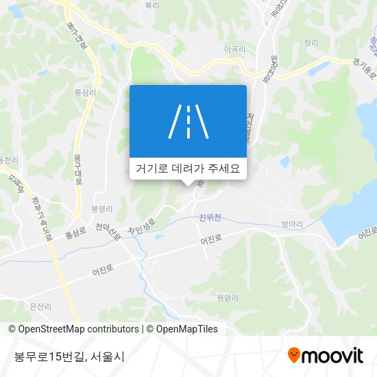봉무로15번길 지도