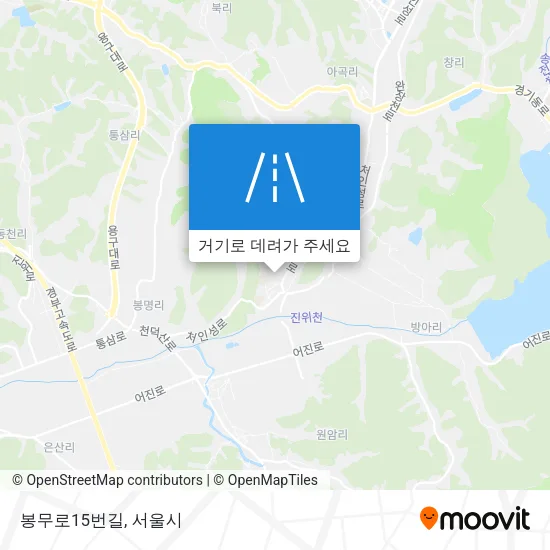 봉무로15번길 지도