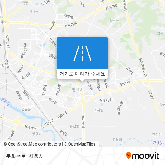 문화촌로 지도