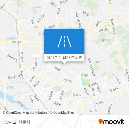 상서교 지도