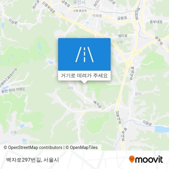 백자로297번길 지도