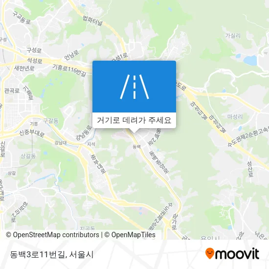 동백3로11번길 지도