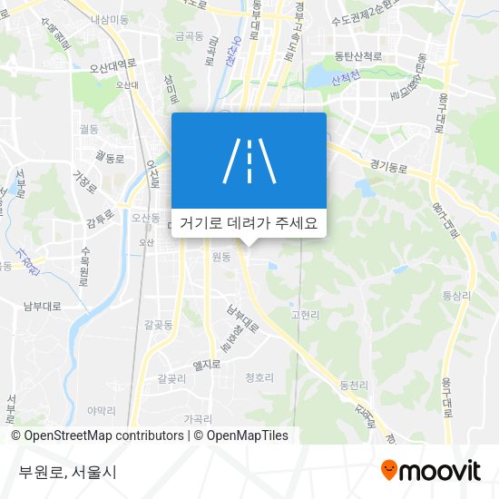 부원로 지도