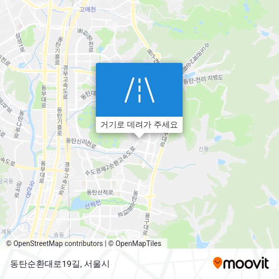 동탄순환대로19길 지도