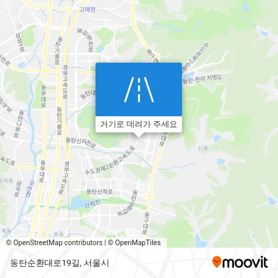 동탄순환대로19길 지도