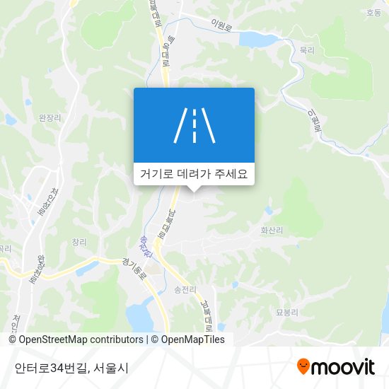 안터로34번길 지도