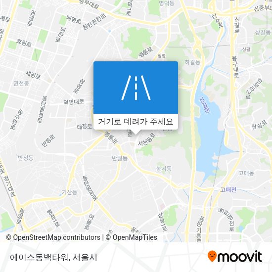에이스동백타워 지도