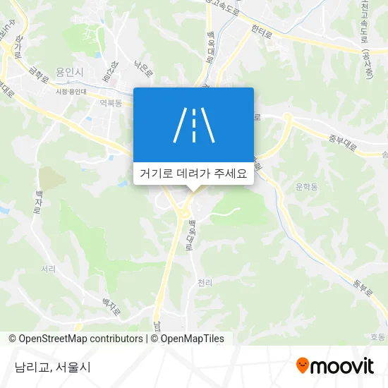 남리교 지도