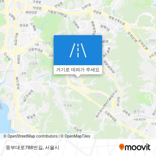 중부대로788번길 지도
