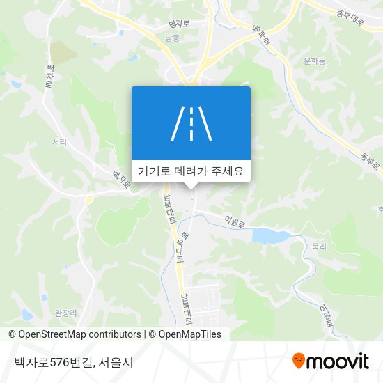 백자로576번길 지도