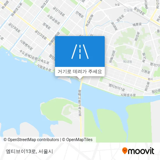 엠티브이13로 지도