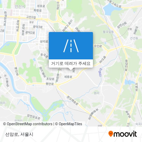 선암로 지도