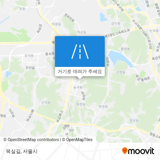 목실길 지도