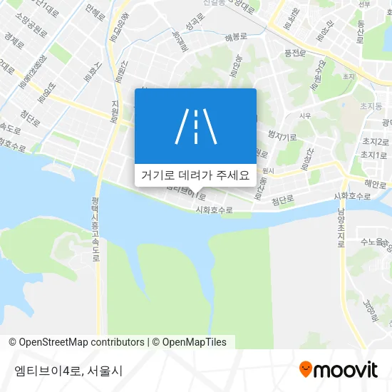 엠티브이4로 지도