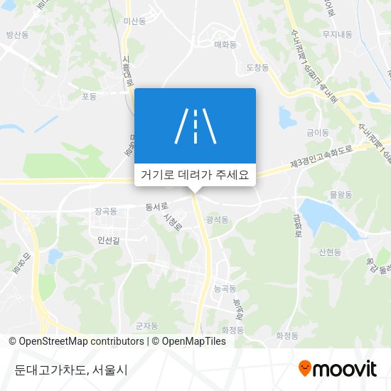 둔대고가차도 지도