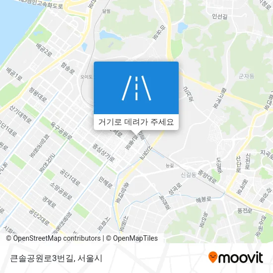큰솔공원로3번길 지도