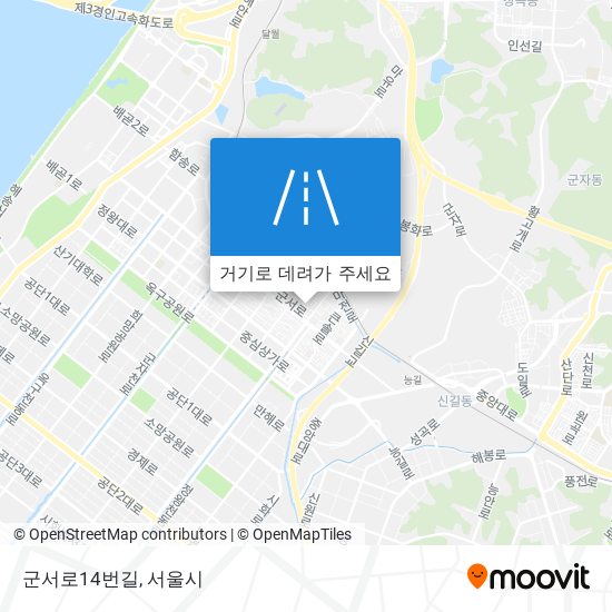 군서로14번길 지도