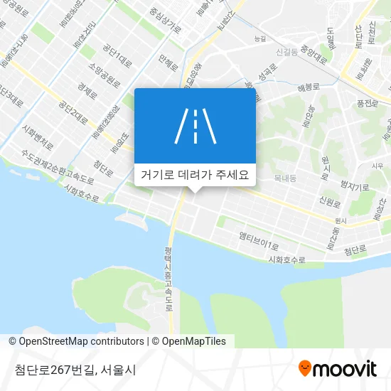 첨단로267번길 지도