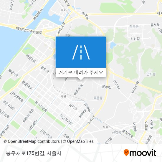 봉우재로175번길 지도