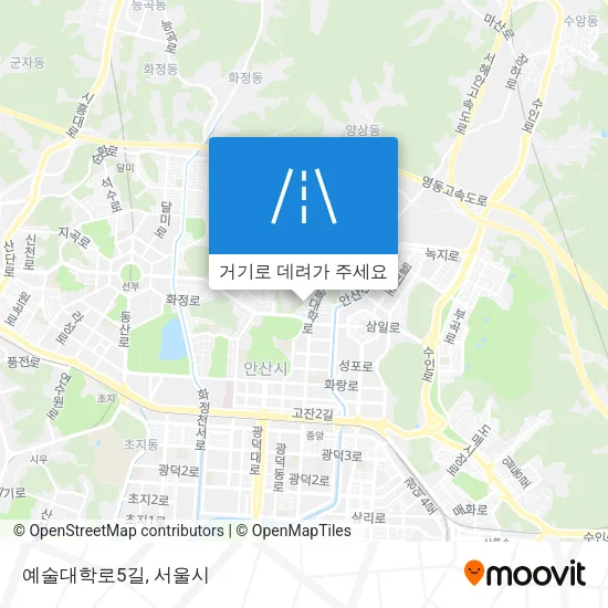 예술대학로5길 지도