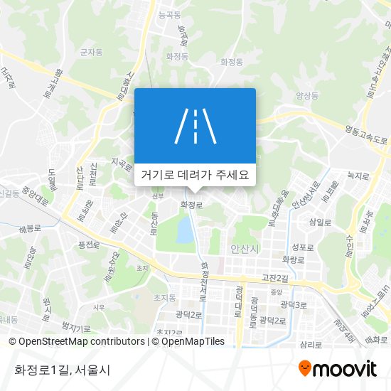 화정로1길 지도