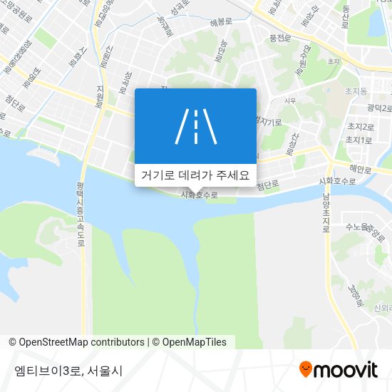 엠티브이3로 지도