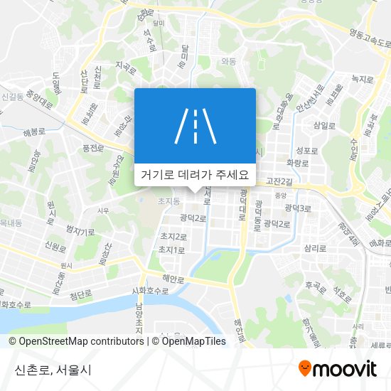 신촌로 지도