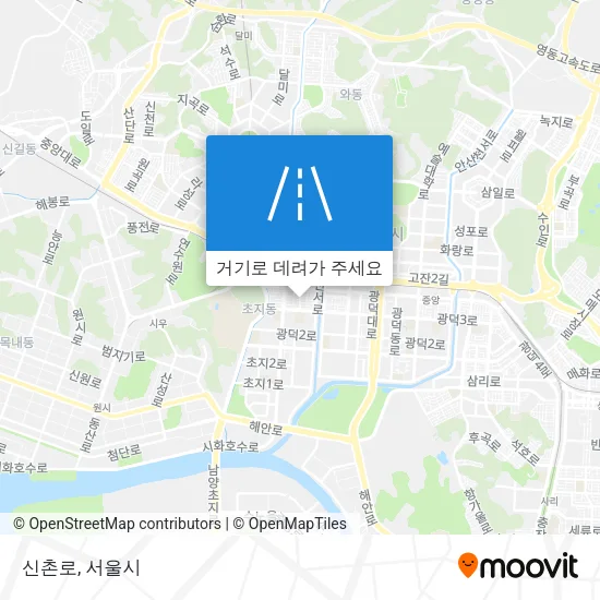 신촌로 지도