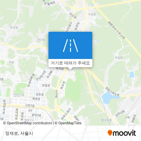 정재로 지도