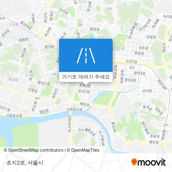 초지2로 지도
