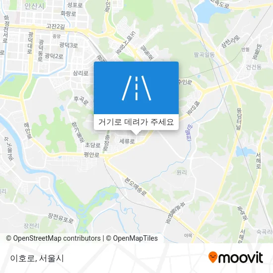 이호로 지도