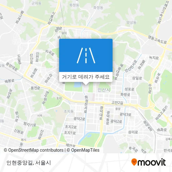 인현중앙길 지도