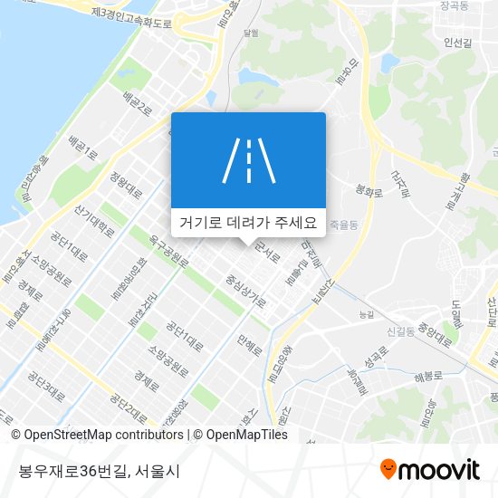봉우재로36번길 지도