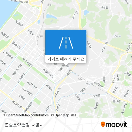 큰솔로96번길 지도