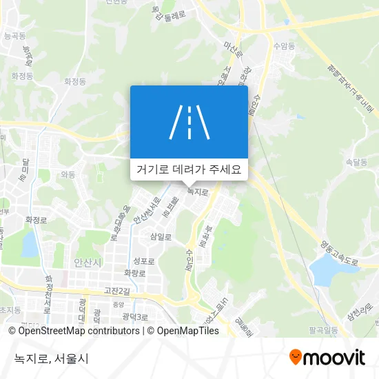 녹지로 지도