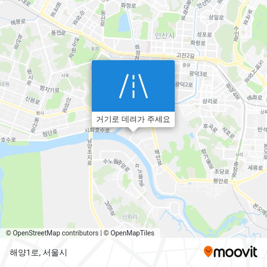 해양1로 지도