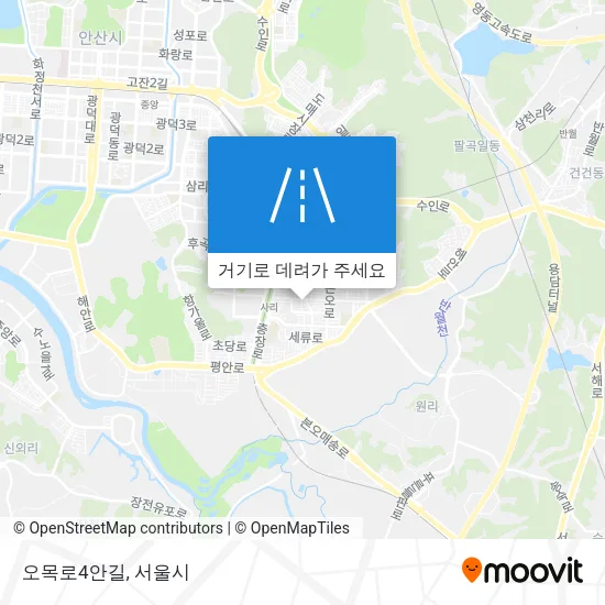 오목로4안길 지도