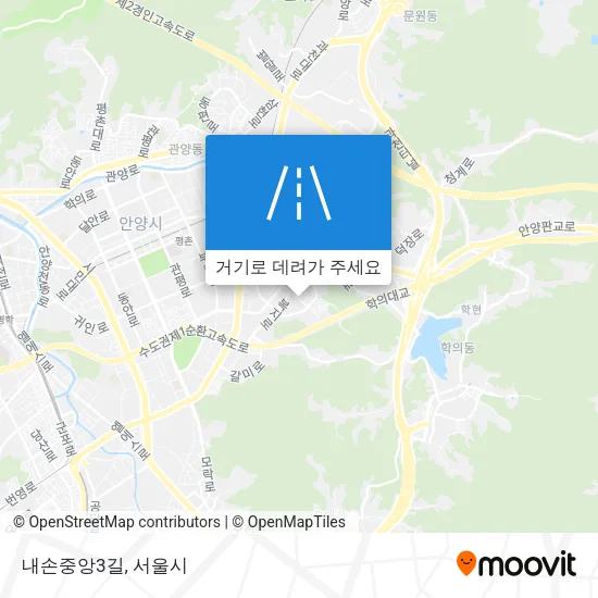 내손중앙3길 지도