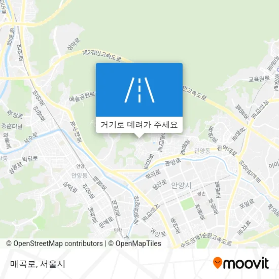 매곡로 지도